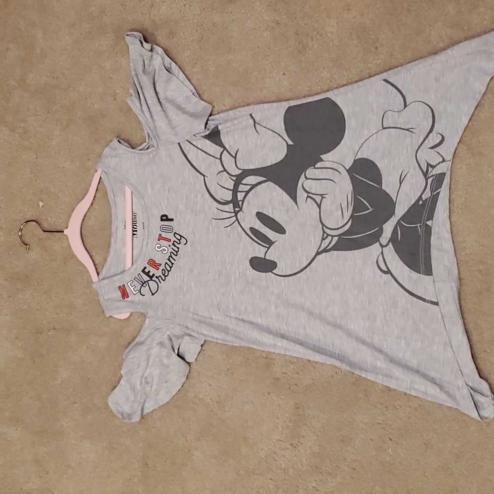 Disney Minnie Mouse Cold Shoulder Top